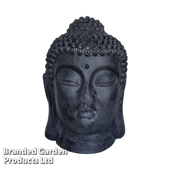 World Menagerie Buddha Head Garden Ornament Wayfair.co.uk
